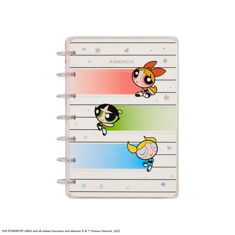 Happy Planner Powerpuff Girls agenda mini horizontal 2026-2027