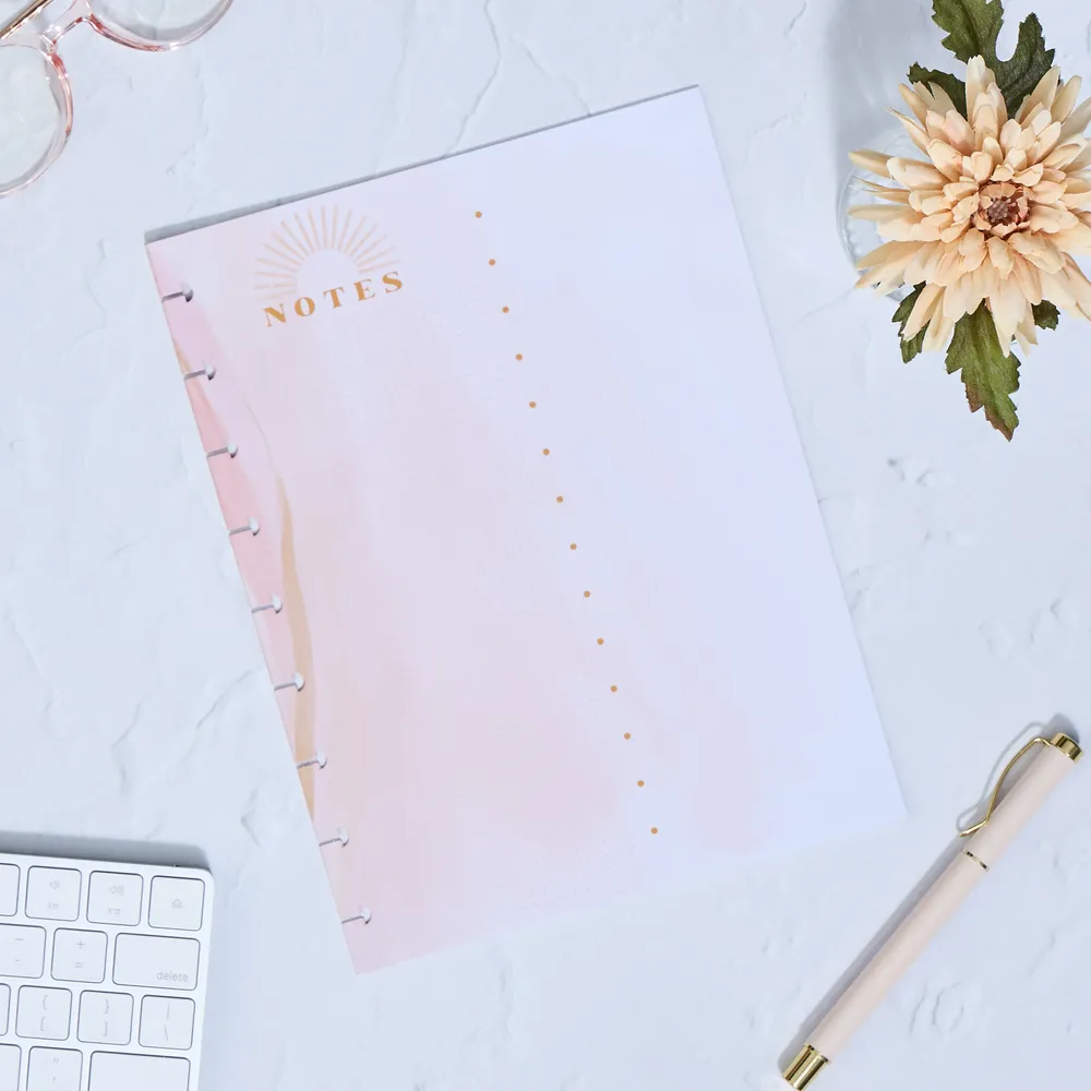 Happy Planner Golden Hour recharge Classic 40 feuilles pointillé