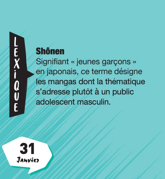 Frigobloc Mini calendrier 365 jours 100% mangas