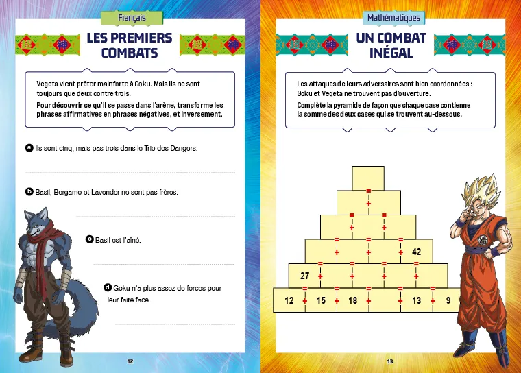 Frigobloc Dragon Ball Super cahier de vacances CE2-CM1 8-9 ans 2026