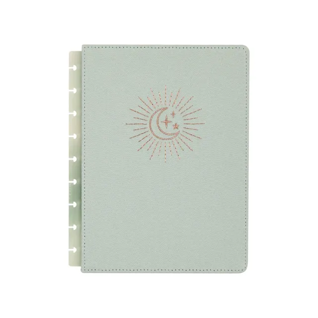 Happy Planner Starlit Glow couverture brodée Classic