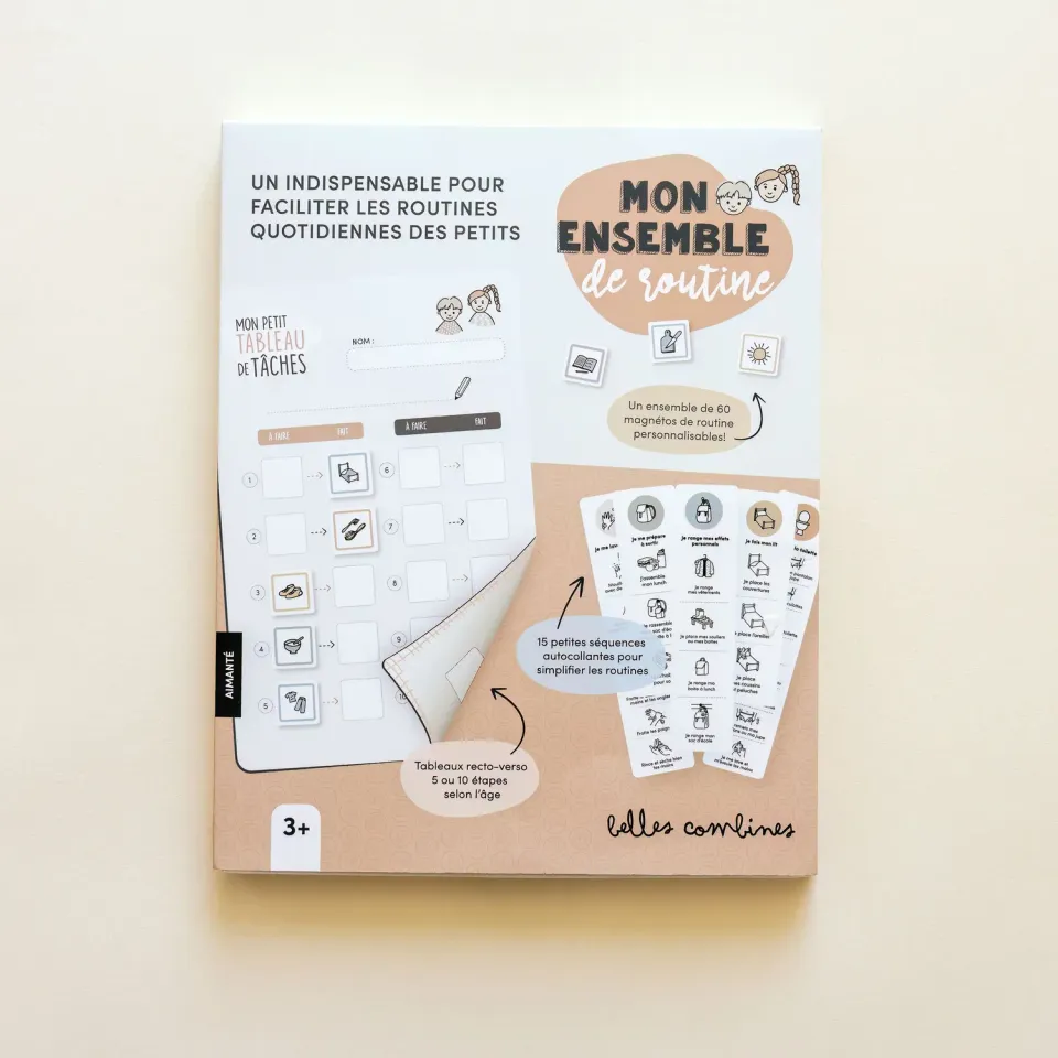 Les Belles Combines Mon ensemble routine coffret magnétique 70