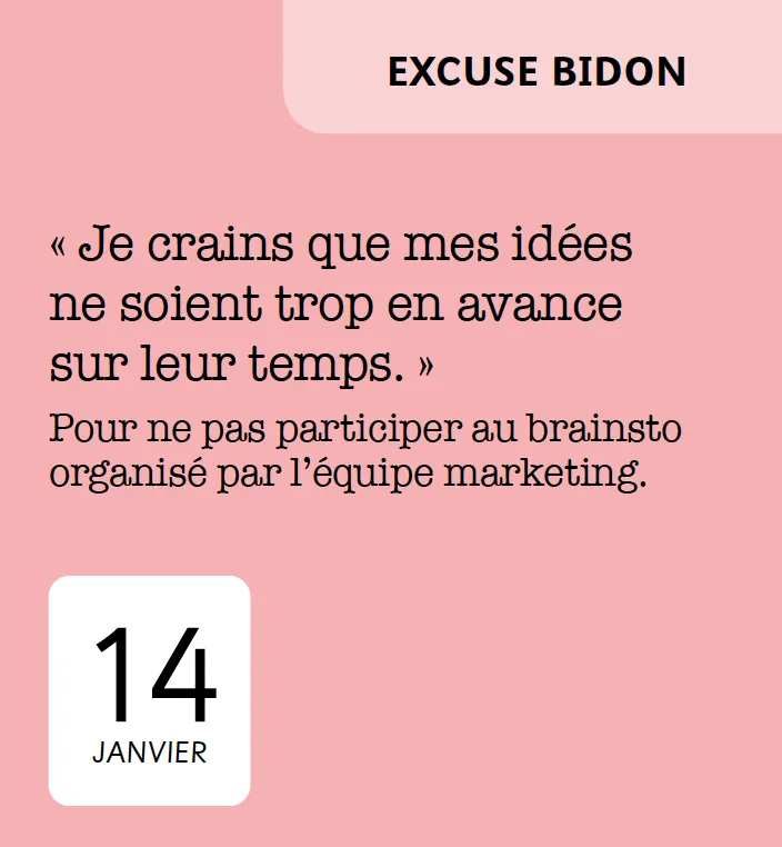 Frigobloc 365 blagues de boulot mini calendrier humour bureau