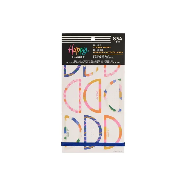 Me & my Big Ideas Sunburst Bay stickers 30 feuilles