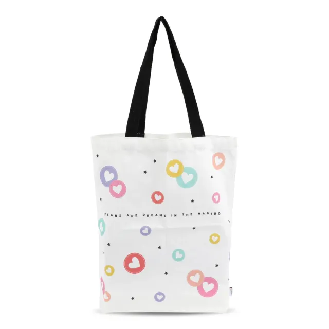 Happy Planner Happy Plans tote bag toile 38 x 39 cm