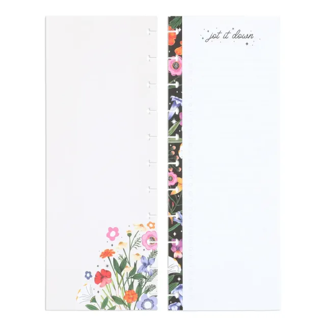 Happy Planner Moody Blooms Big recharge papier pointillé 40 feuilles
