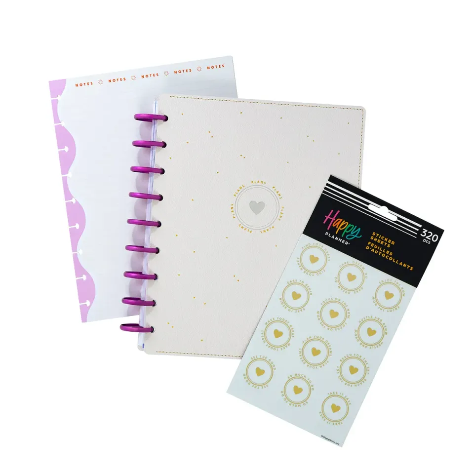 Happy Planner Pop of Positivity agenda Classic non daté
