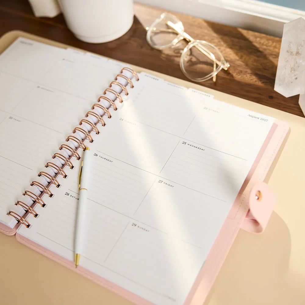 Happy Planner Blush Diagonals agenda 2027 Classic spirale