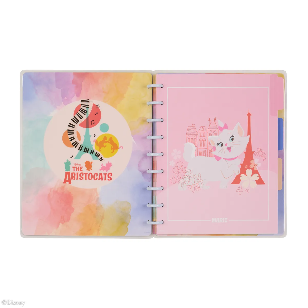Happy Planner Aristochats carnet Classic pointillé 60 feuilles