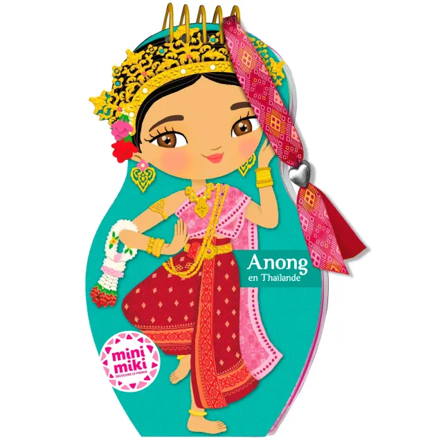 Minimiki Anong en Thaïlande carnet créatif stickers
