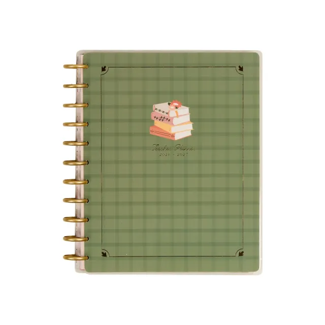 Happy Planner Reading Hour agenda professeur 2026-2027 big