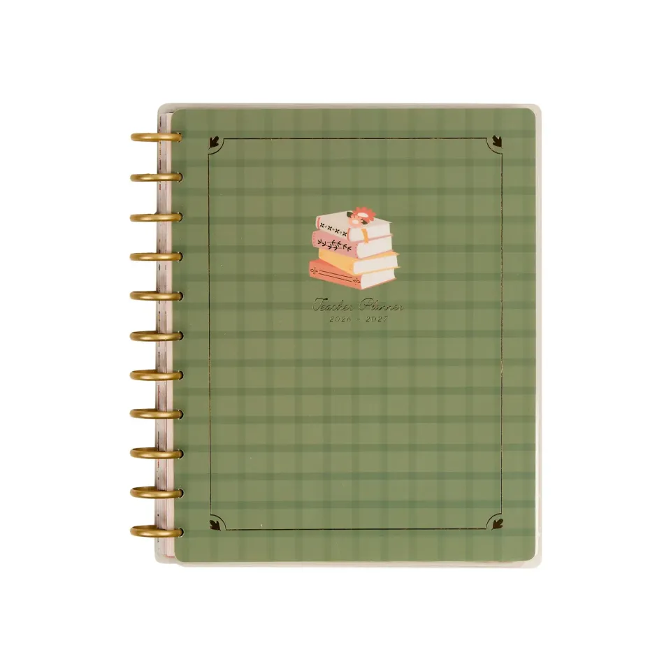 Happy Planner Reading Hour agenda professeur 2026-2027 big