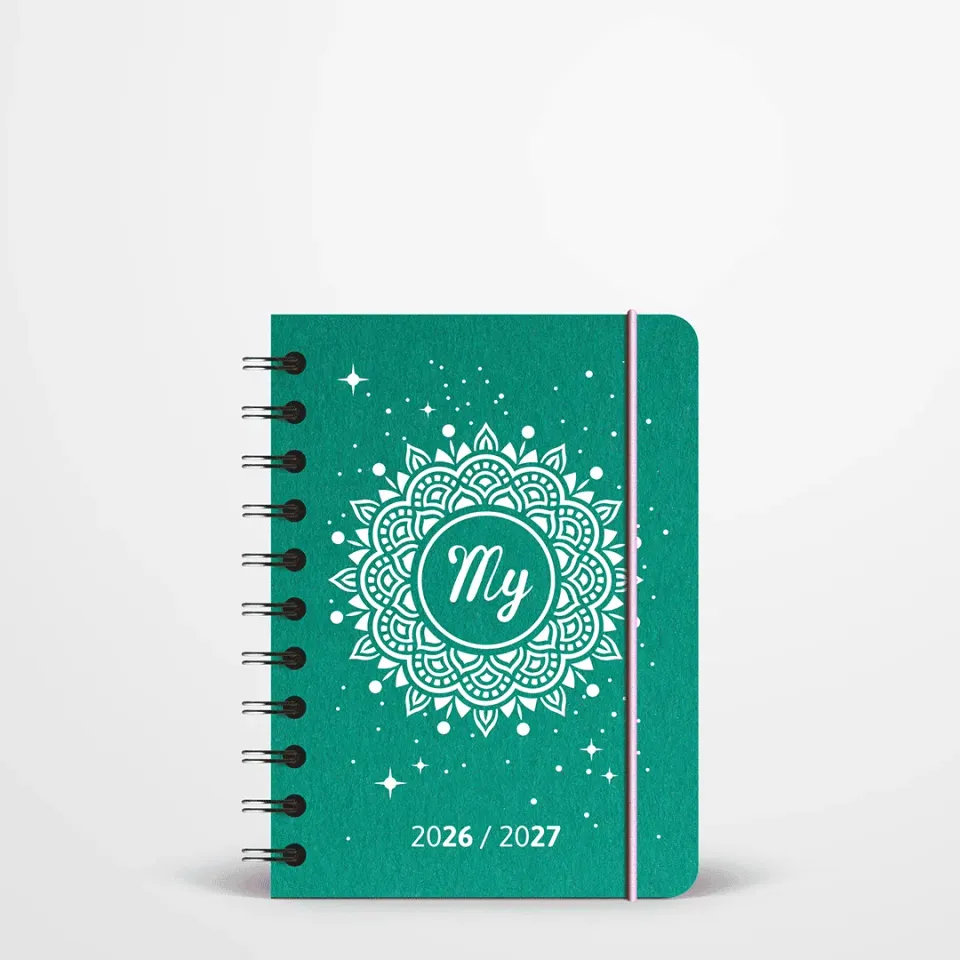 My365 My Agenda Poche A6 agenda spirale 2026/2027 scolaire