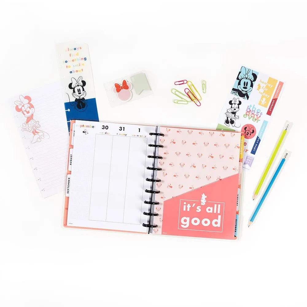 Happy Planner Minnie Magic Colorblock pack accessoires Classic