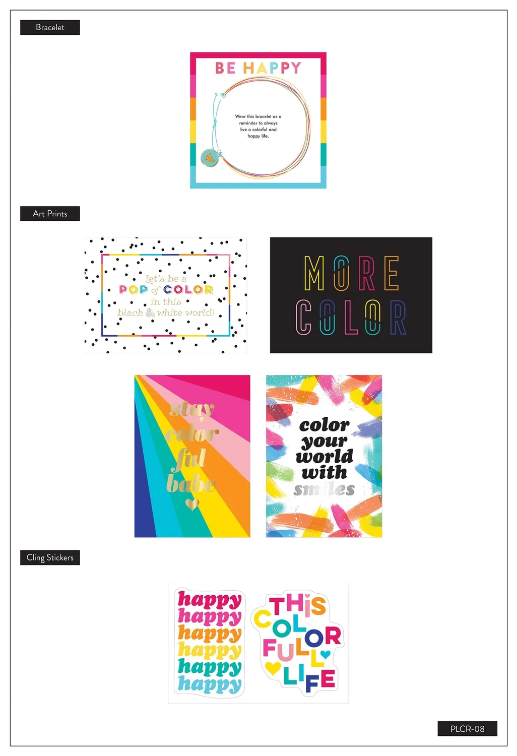Happy Planner Color Me Happy kit compagnon Classic