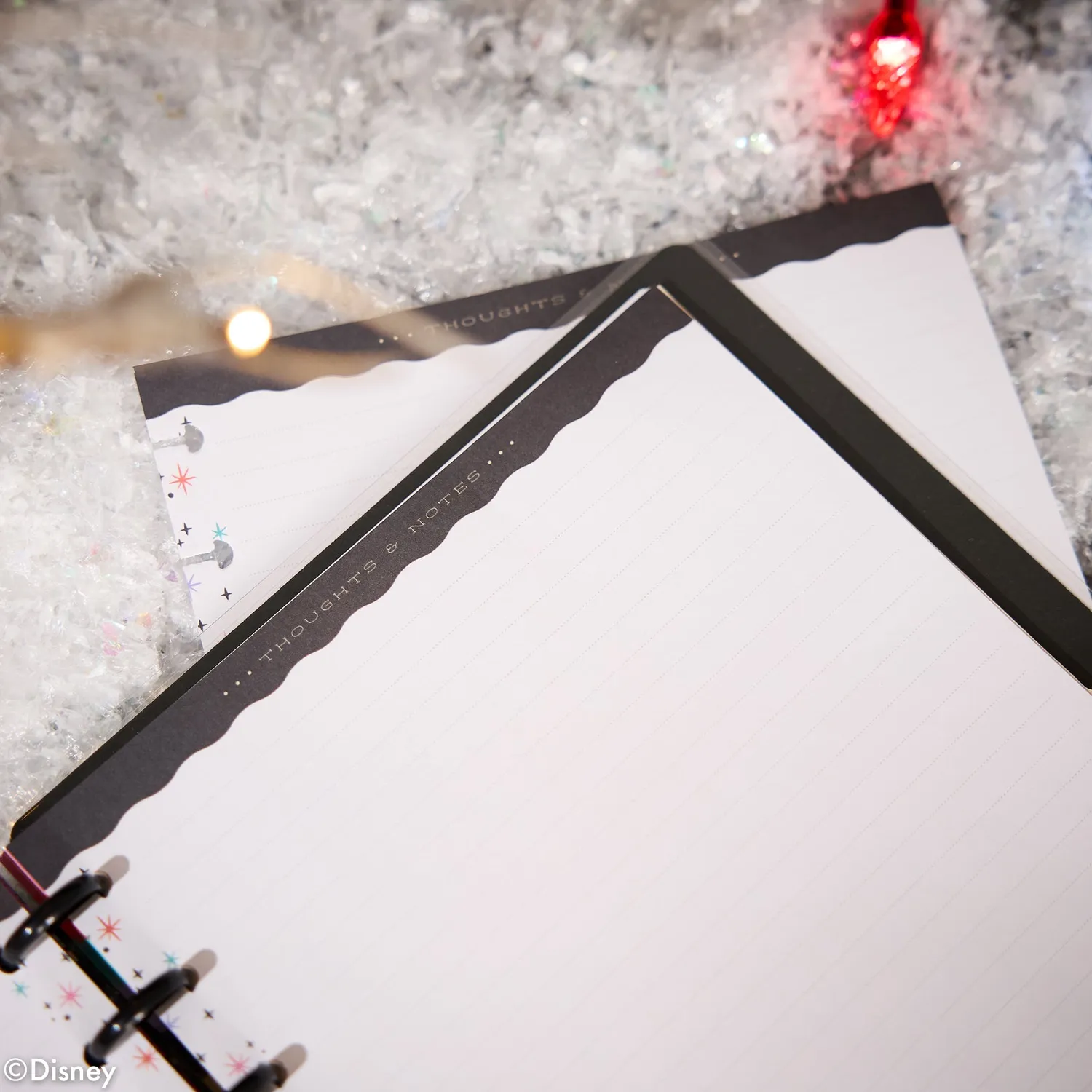 Happy Planner Nightmare Christmas papier ligné 40 feuilles