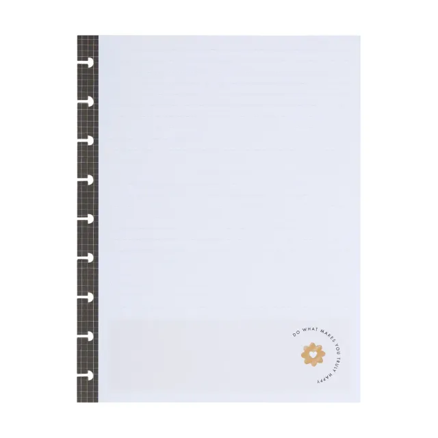 Happy Planner Quirky Plans recharge classic 40 feuilles pointillé