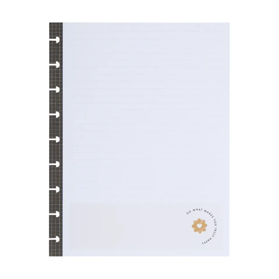 Happy Planner Quirky Plans recharge classic 40 feuilles pointillé