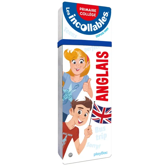 Frigobloc Incollables Éventail essentiel Anglais 7/12 ans mémo