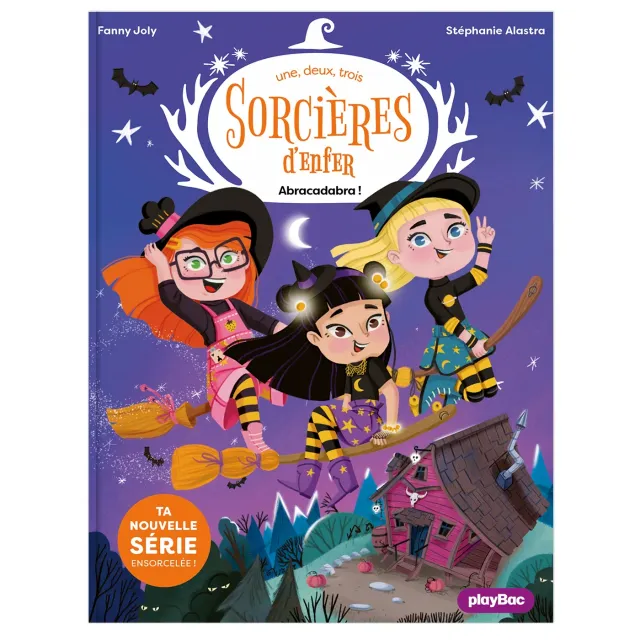 Frigobloc Sorcières d'enfer Abracadabra Tome 1 roman dès 6 ans