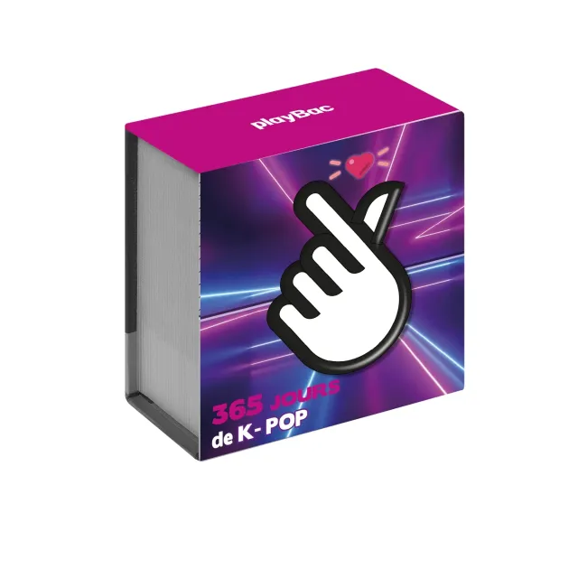 Frigobloc 365 jours K-POP mini calendrier éphéméride