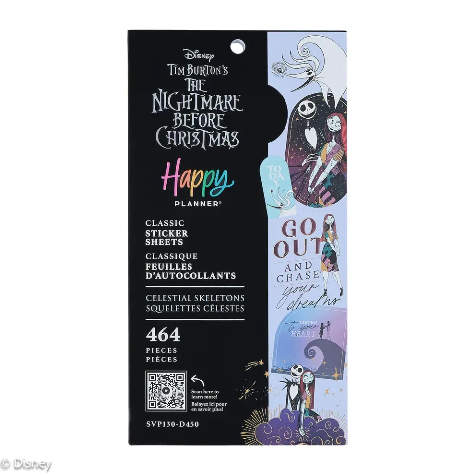 Happy Planner Nightmare Before Christmas stickers celestial x464