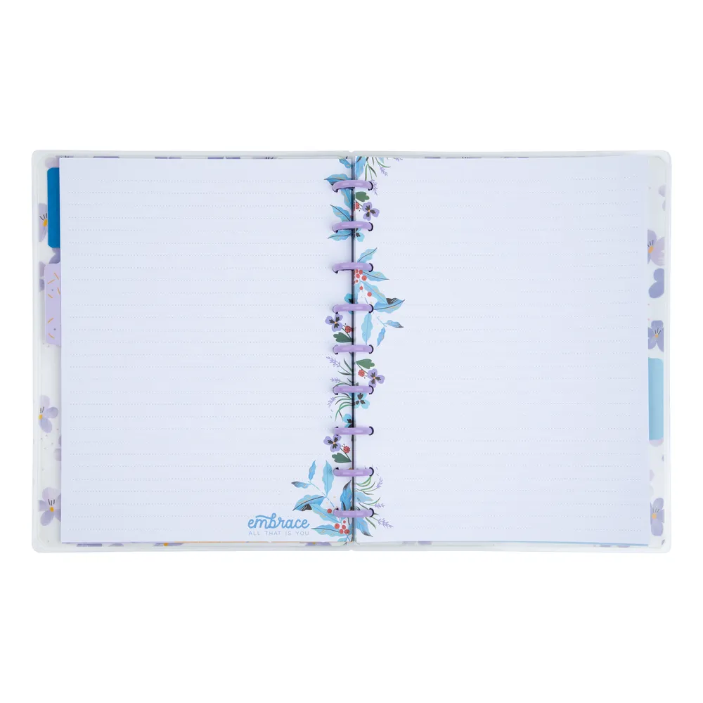 Happy Planner Blooming Pride carnet classic 60 feuilles pointillé ligné
