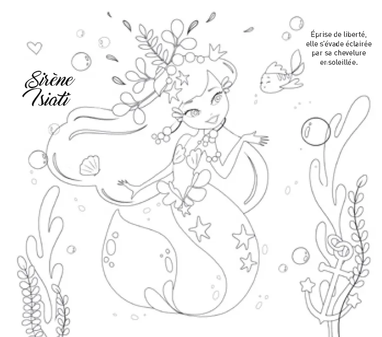 Frigobloc Mon coffret paillettes Sirènes coffret créatif 5 ans+