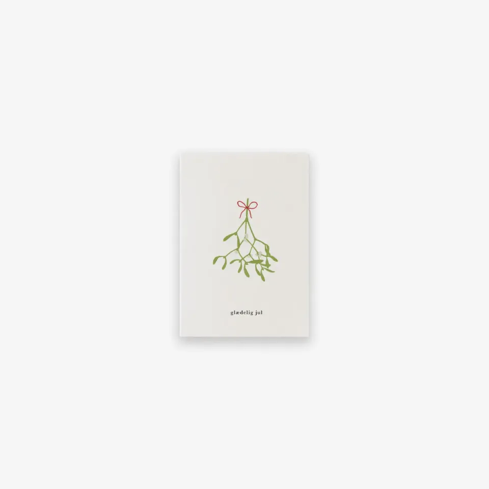 Kartotek Mistelten carte de Noël A7 danoise