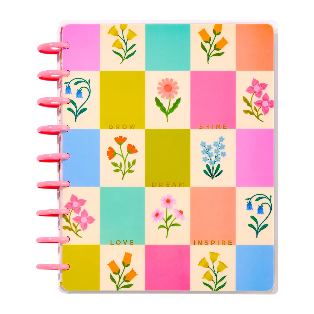 Happy Planner Planning 101 agenda non daté Classic kit floral