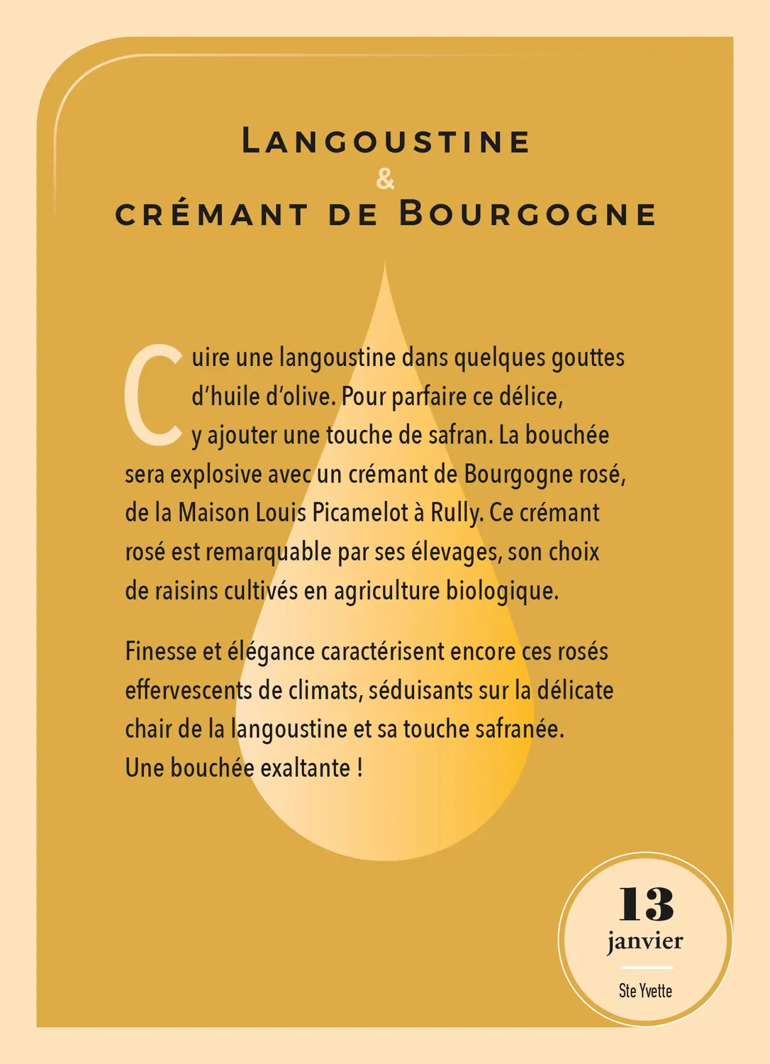 Frigobloc Amateur de vin 365 jours calendrier à bloc