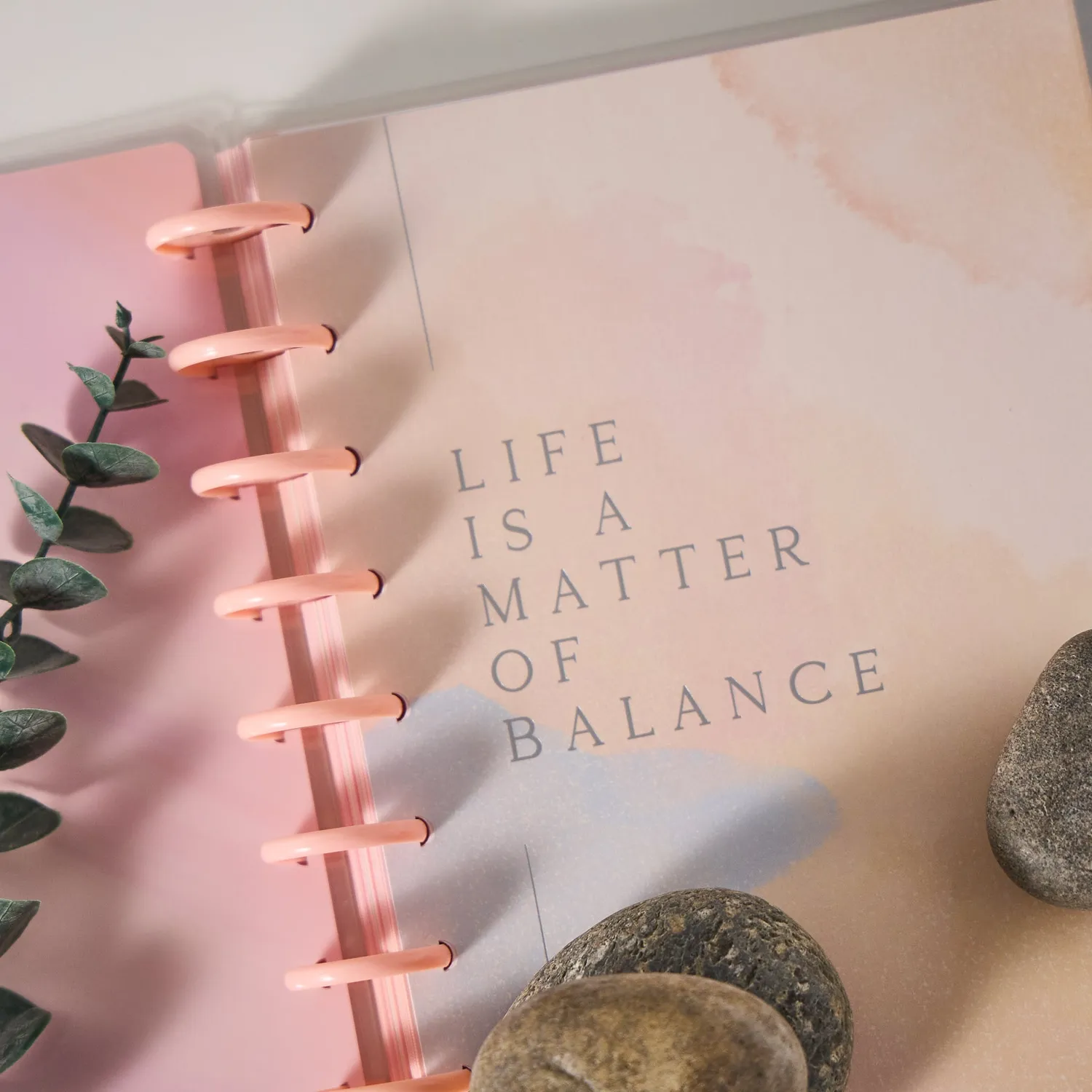 Happy Planner Rise & Align Wellness journal guidé bien-être 80 feuilles