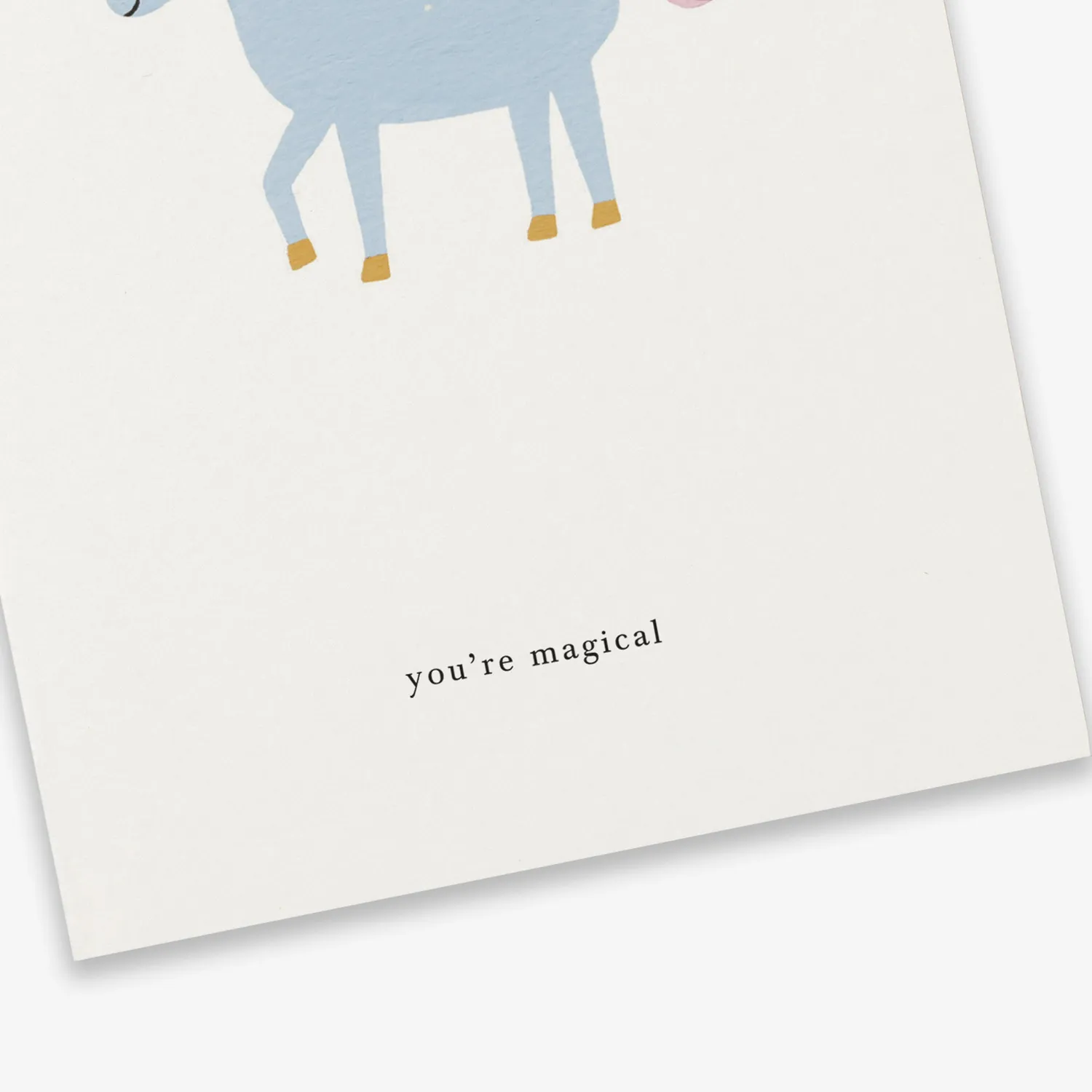 Kartotek Unicorn carte de vœux licorne You're Magical