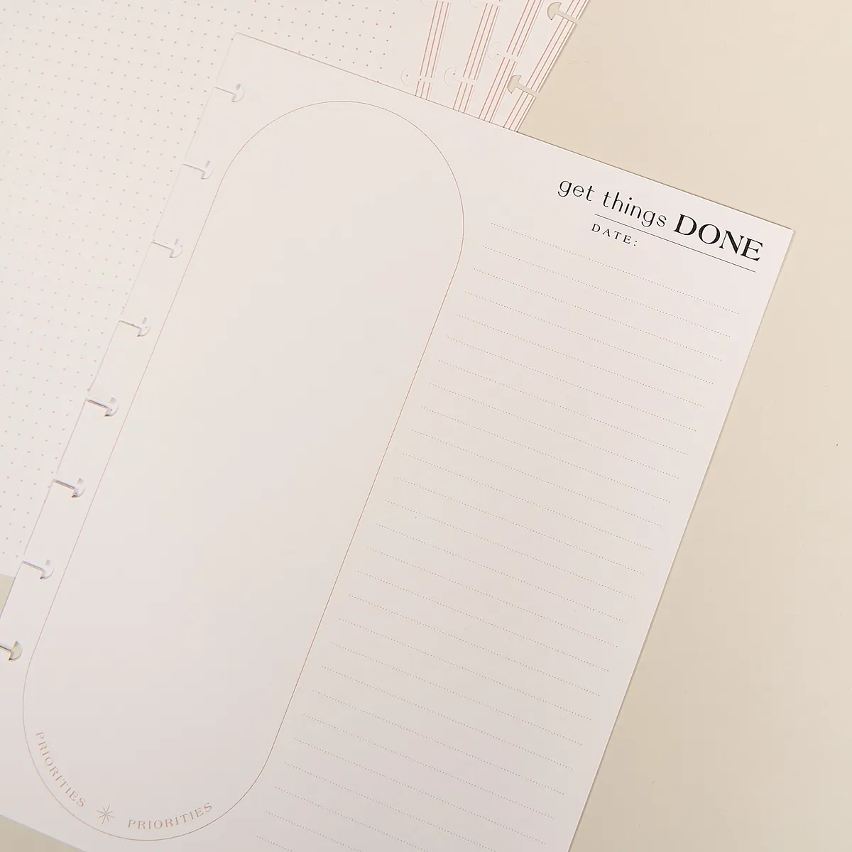 Happy Planner Modern Craft recharge Classic 40 feuilles dashboard