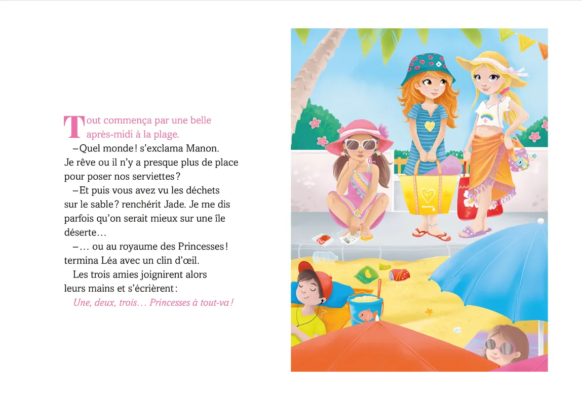 Frigobloc Une, deux, trois Princesses Tome 17 roman enfant dauphin d'argent