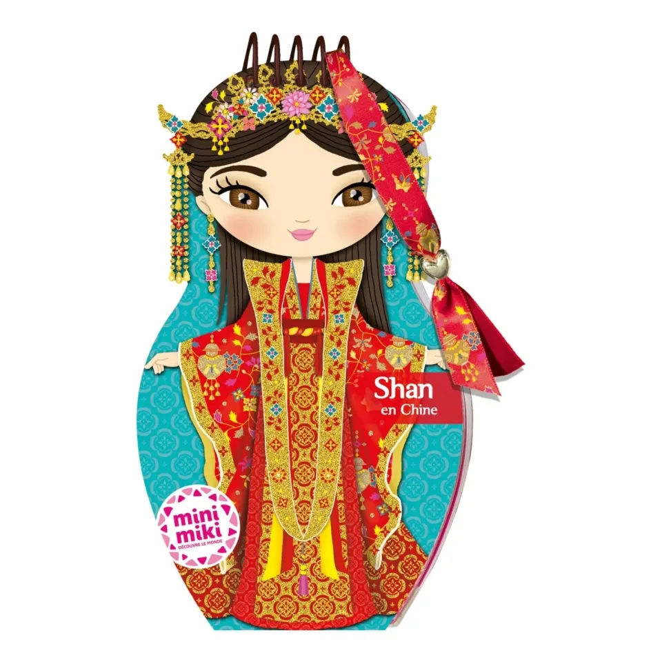 Minimiki Shan en Chine carnet créatif stickers