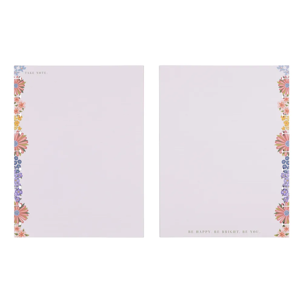 Happy Planner Spring Market recharge classic pointillé ligné 40 feuilles