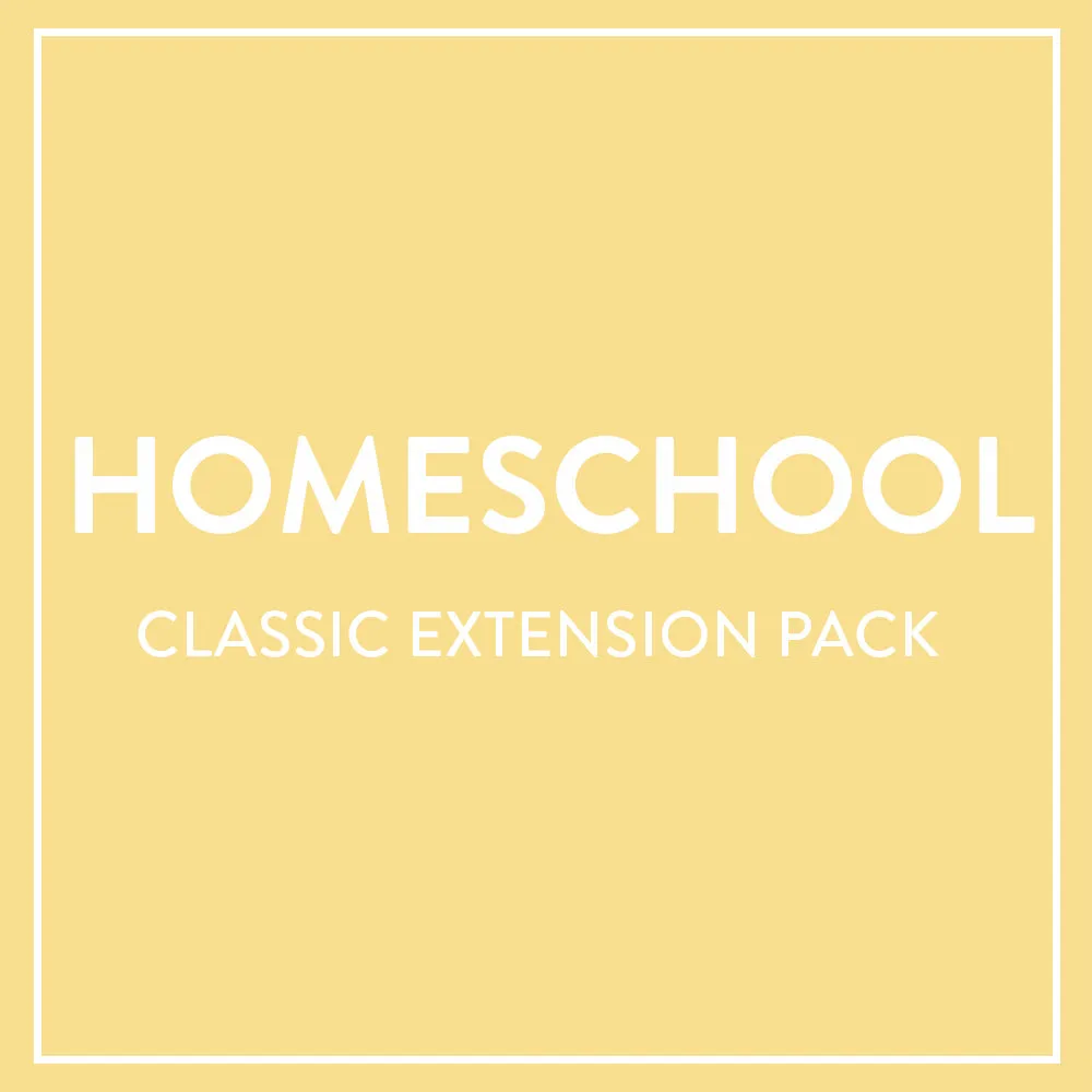 Happy Planner Homeschool recharge Classic école maison