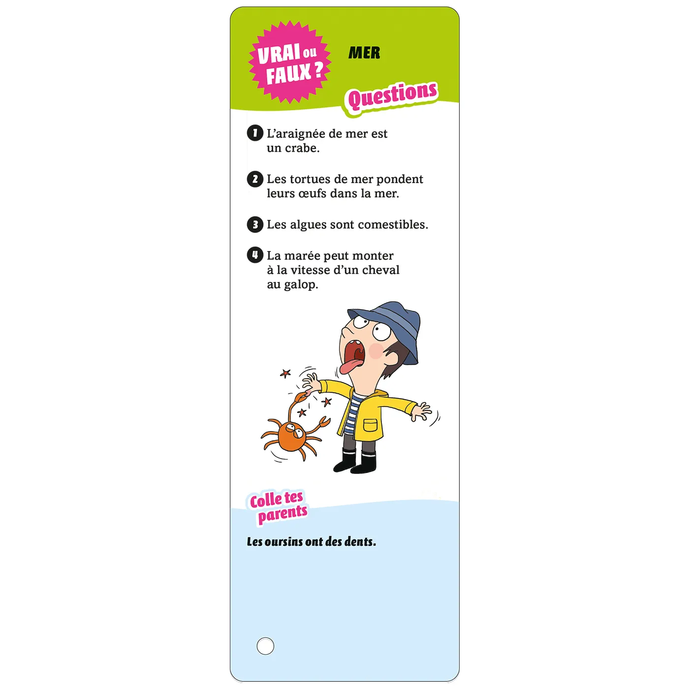 Frigobloc Les Incollables CM2 10-11 ans éventails quiz 900 questions
