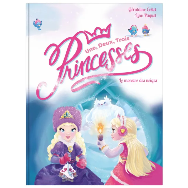 Frigobloc Une deux trois Princesses Monstre des neiges roman 6 ans