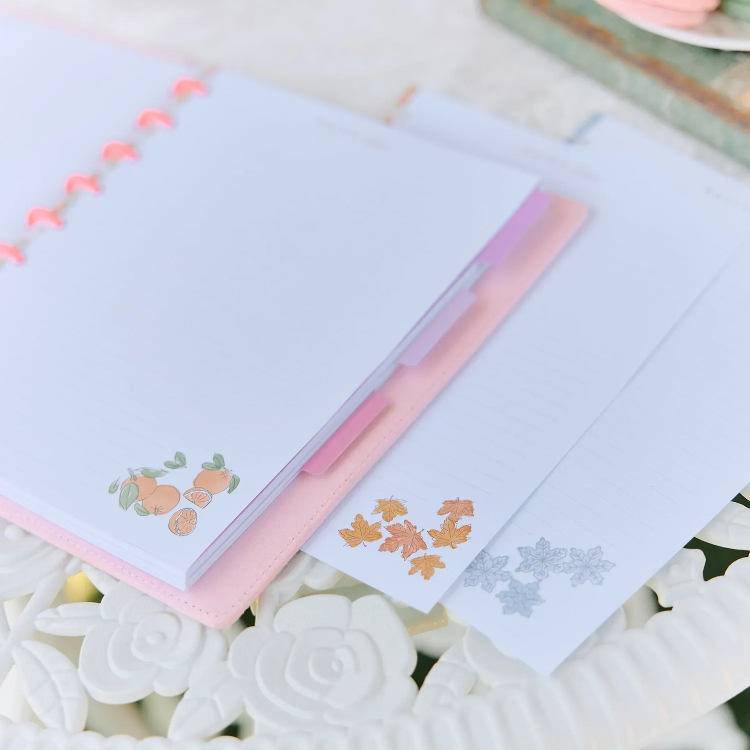 Happy Planner Seasonal Sidewalks papier recharge 40 feuilles