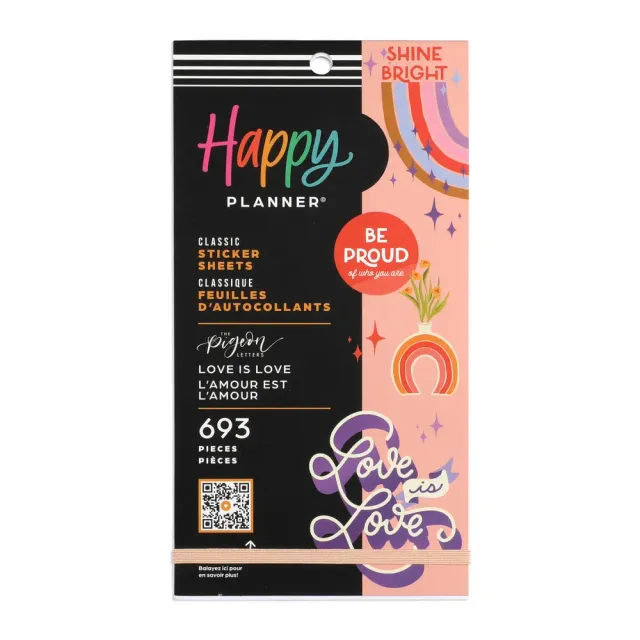 Happy Planner Love is Love stickers value pack 693