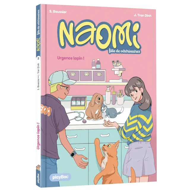 Frigobloc Naomi fille de vétérinaire Tome 2 roman Urgence lapin