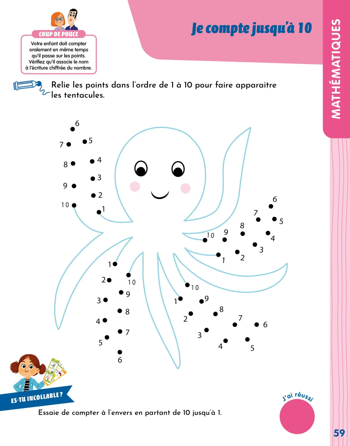 Les Incollables Moyenne Section cahier maternelle autocollants