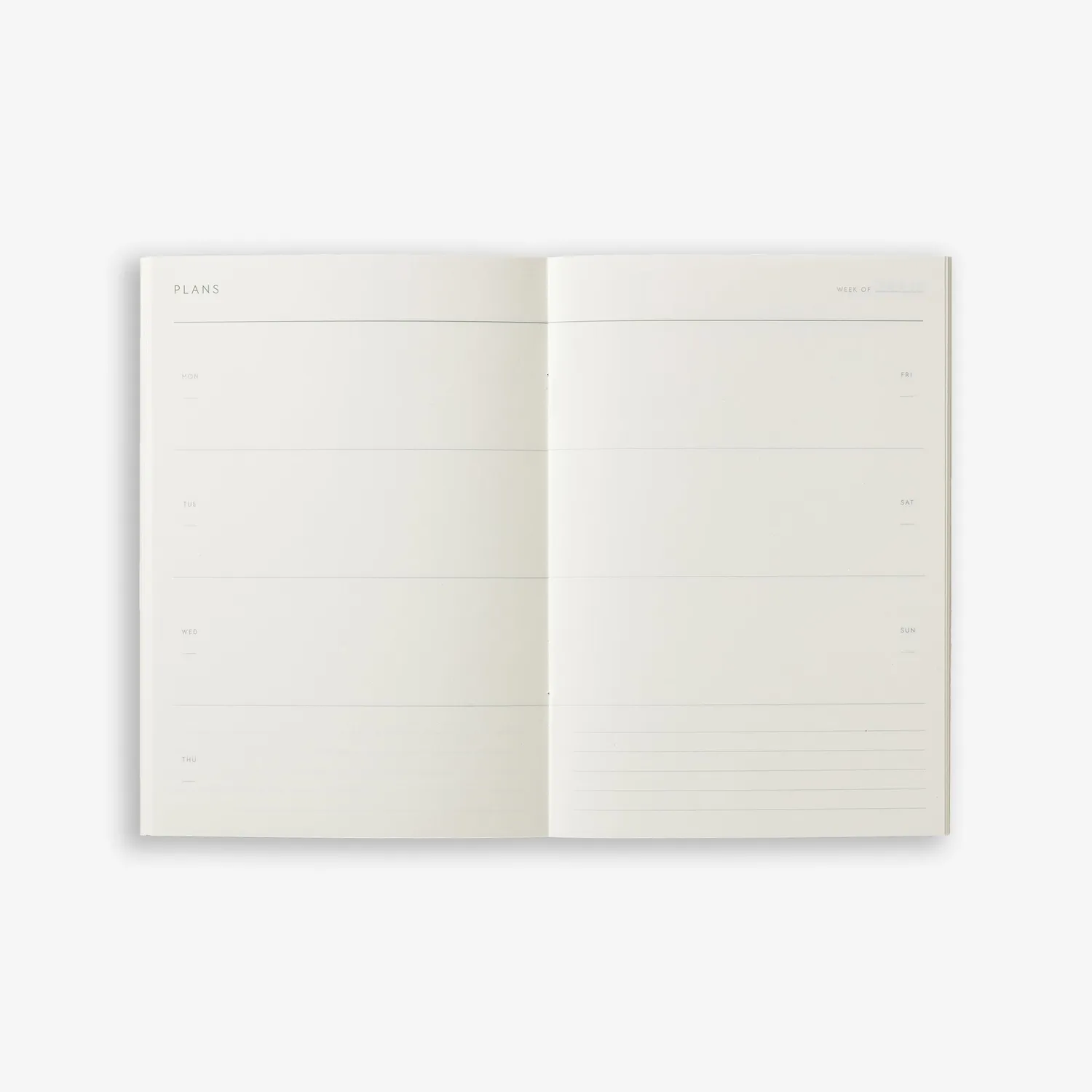 Kartotek Weekly Planner carnet semainier A5 23 semaines