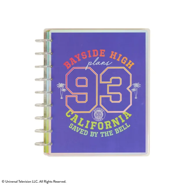 Happy Planner Saved By The Bell agenda dashboard 2026-2027