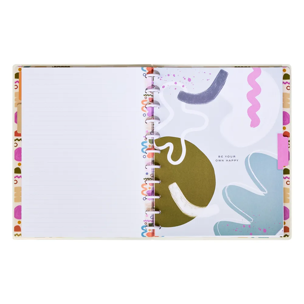 Happy Planner Canyon Modern Big carnet pointillés lignés 60 feuilles
