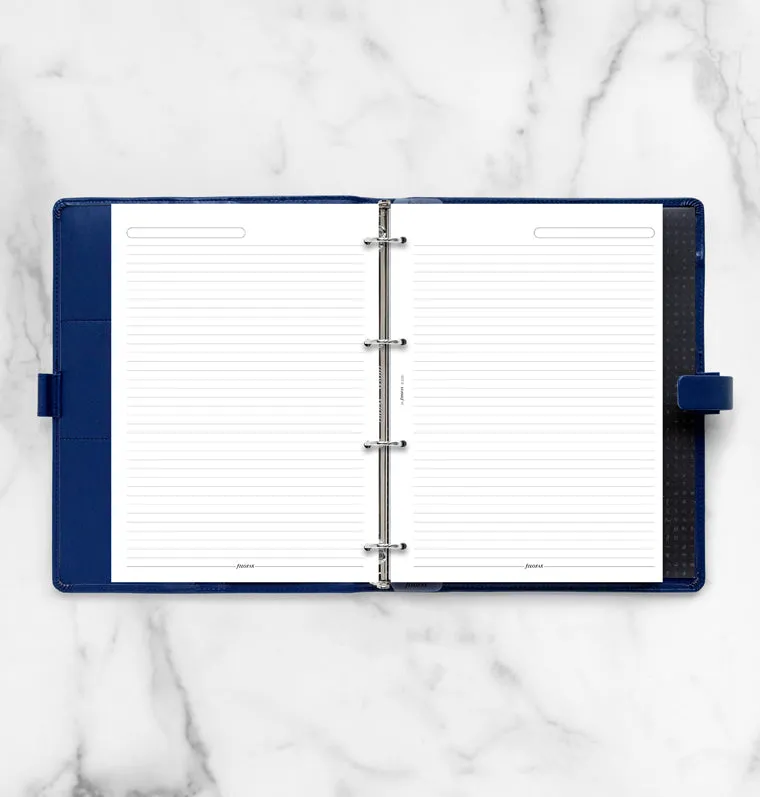 Filofax Classic recharge papier ligné A4 blanc