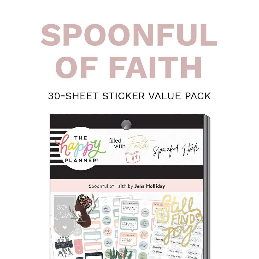 Happy Planner Filled with Faith stickers foi 547