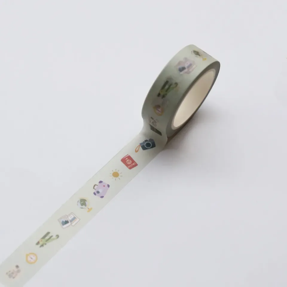 Kartotek Travel Time masking tape voyage du00e9coratif